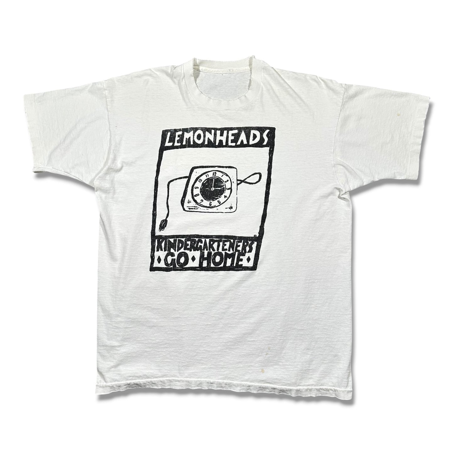 1990s Vintage Lemonheads "Kindergarteners Go Home" Shirt