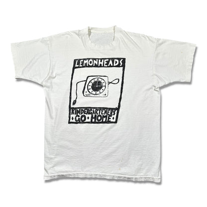 1990s Vintage Lemonheads "Kindergarteners Go Home" Shirt