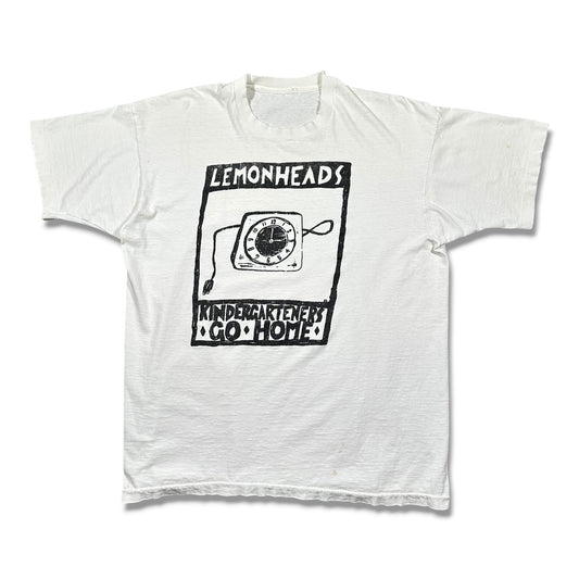1990s Vintage Lemonheads "Kindergarteners Go Home" Shirt