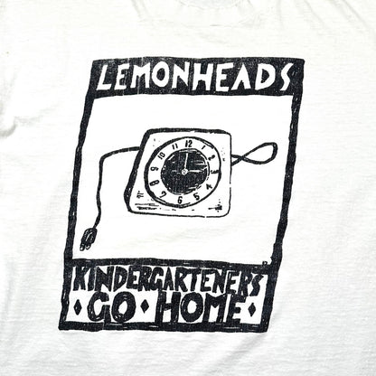 1990s Vintage Lemonheads "Kindergarteners Go Home" Shirt