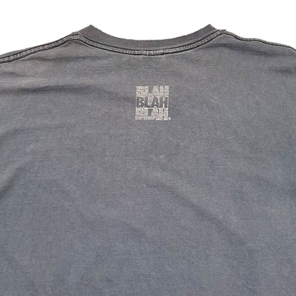 1996 Vintage Blah Blah Blah Skull Shirt