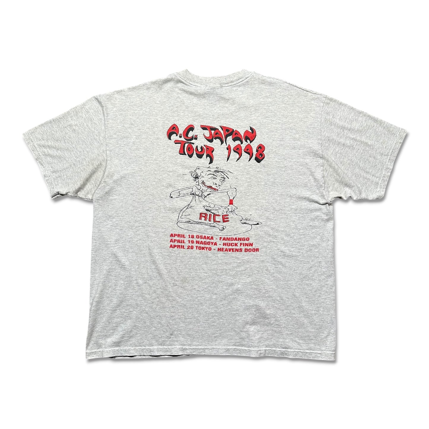 1998 Vintage Anal Cunt "Japan Tour" Shirt