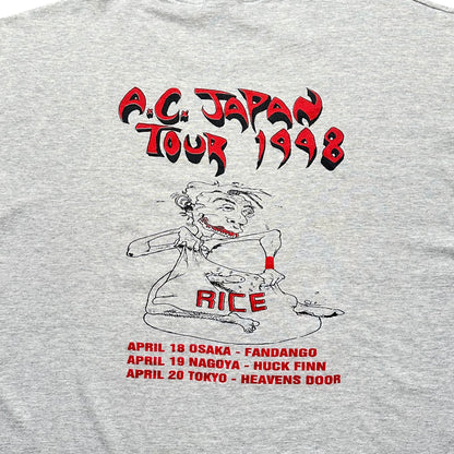 1998 Vintage Anal Cunt "Japan Tour" Shirt