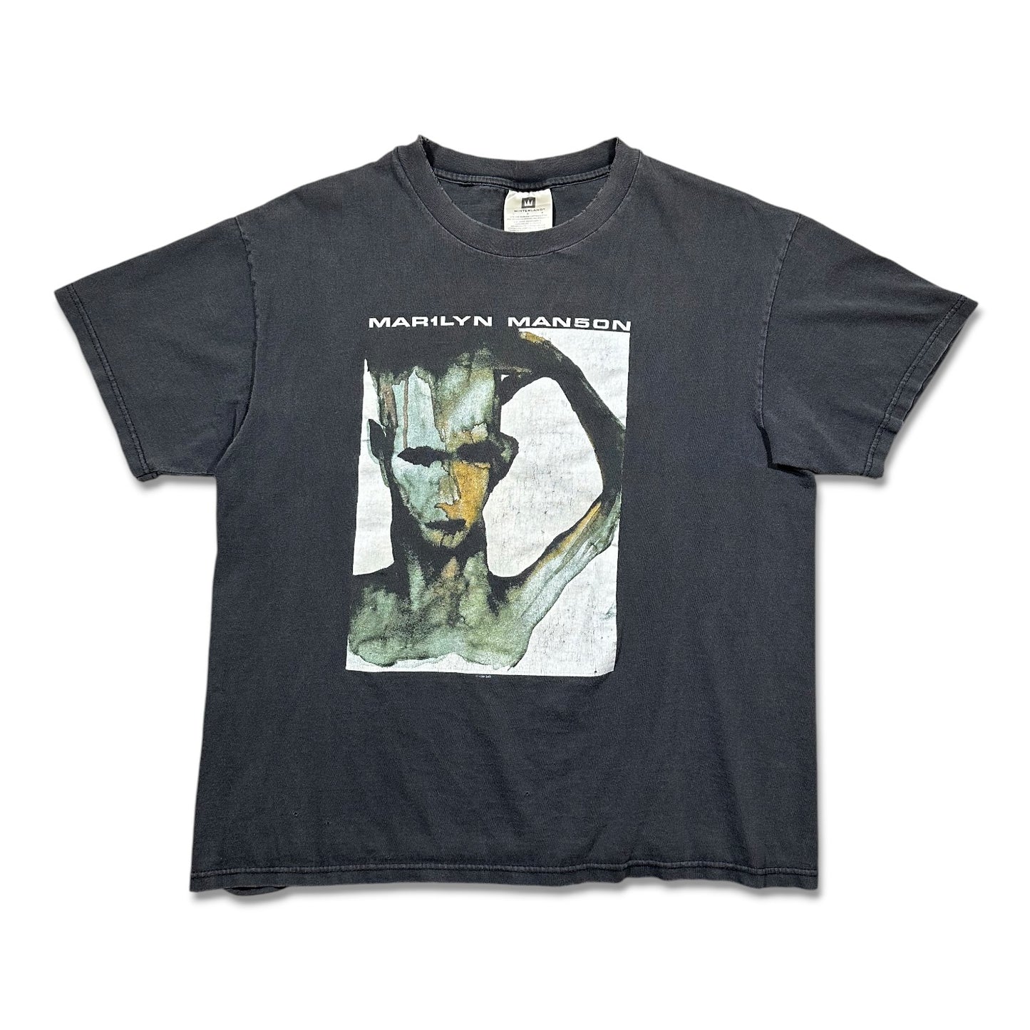 1998 Vintage Marilyn Manson "I Don't Like The Drug (But The Drug Likes Me)" Shirt