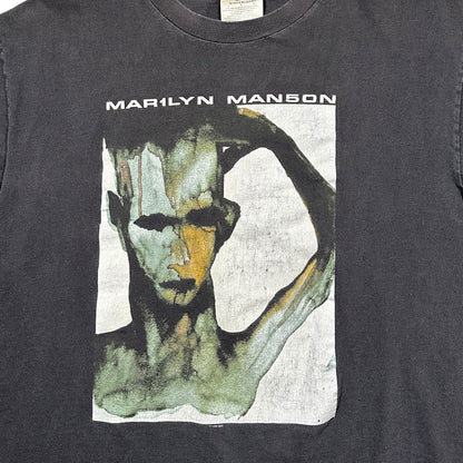 1998 Vintage Marilyn Manson "I Don't Like The Drug (But The Drug Likes Me)" Shirt