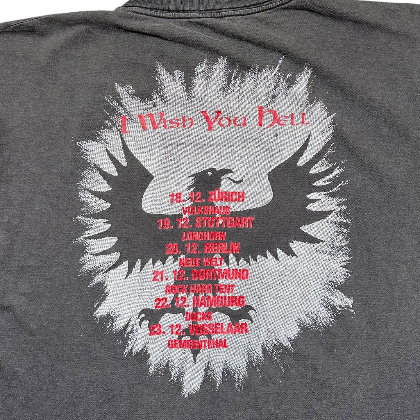 1990s Vintage Disremember "I Wish You Hell" Shirt