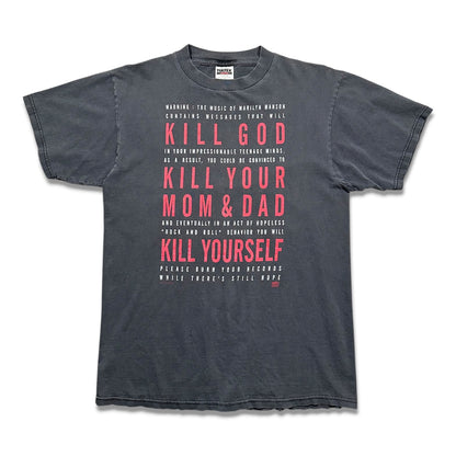1994 Vintage Marilyn Manson "Kill God" Shirt