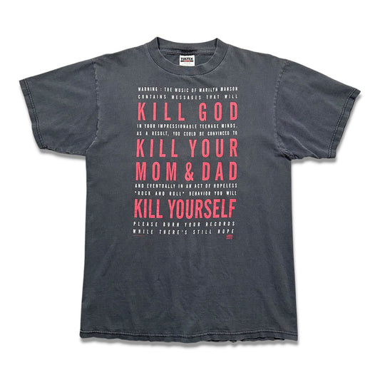 1994 Vintage Marilyn Manson "Kill God" Shirt