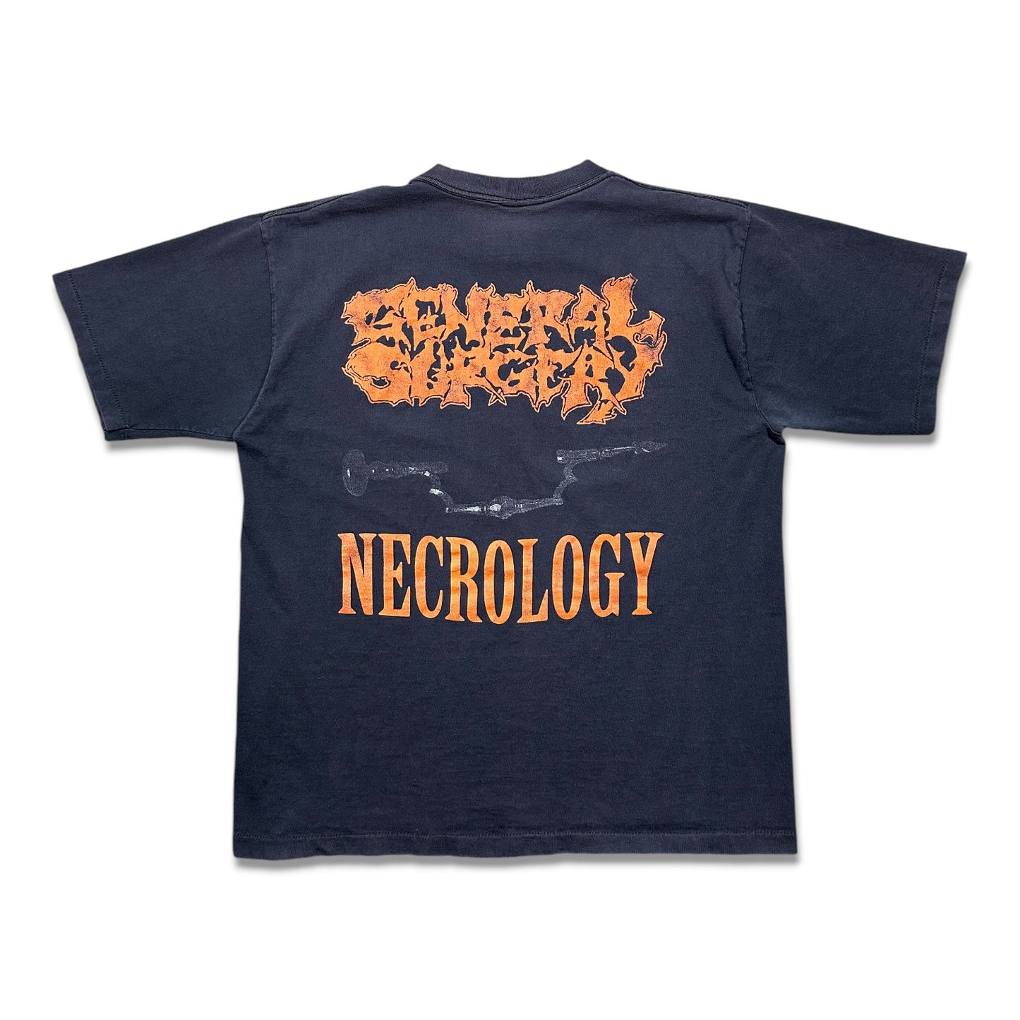 1990s Vintage General Surgery "Necrology" Shirt