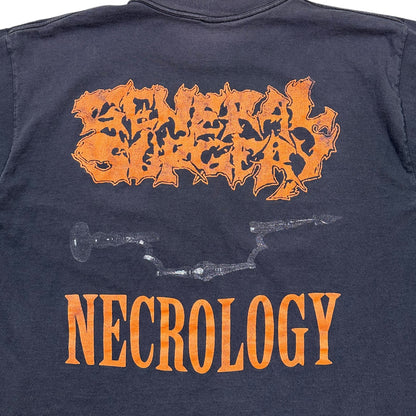 1990s Vintage General Surgery "Necrology" Shirt