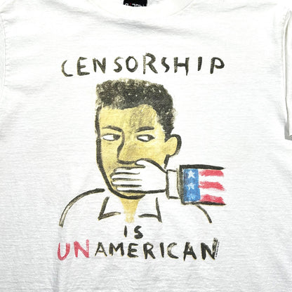 1990 Vintage Censorship Is UnAmerican Shirt