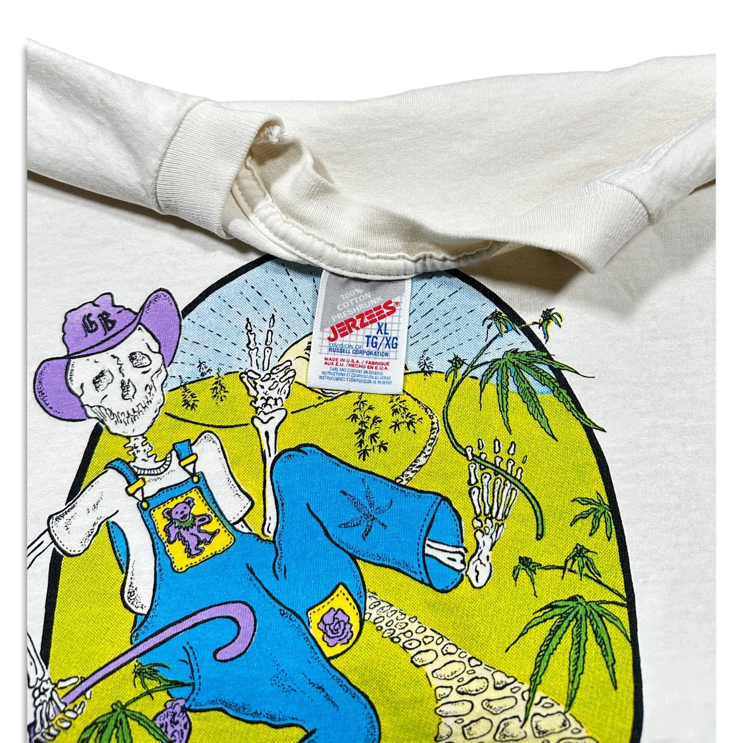 1990S Vintage Grateful Bud Weed Shirt