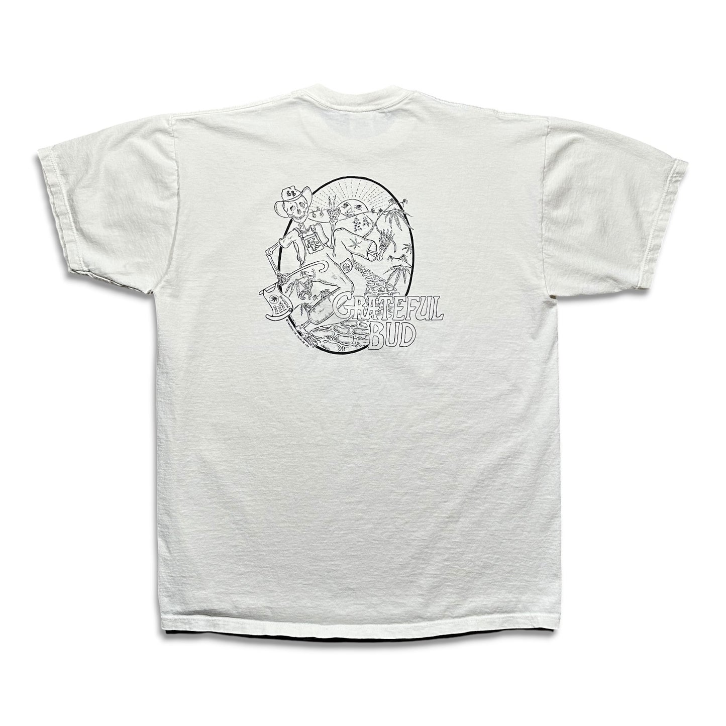 1990S Vintage Grateful Bud Weed Shirt