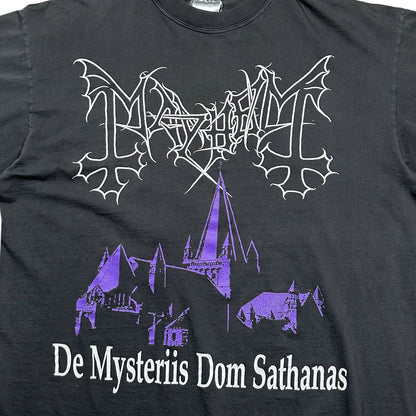 1990s Vintage Mayhem "De Mysteriis Dom Sathanas" Shirt