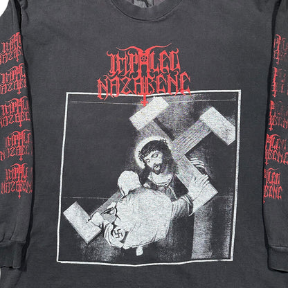 2000s Vintage Impaled Nazarene "Christ Is The Crucified Whore" Longsleeve Shirt