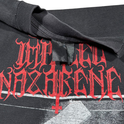 2000s Vintage Impaled Nazarene "Christ Is The Crucified Whore" Longsleeve Shirt