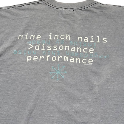1995 Vintage Nine Inch Nails "Dissonance Performance" Shirt