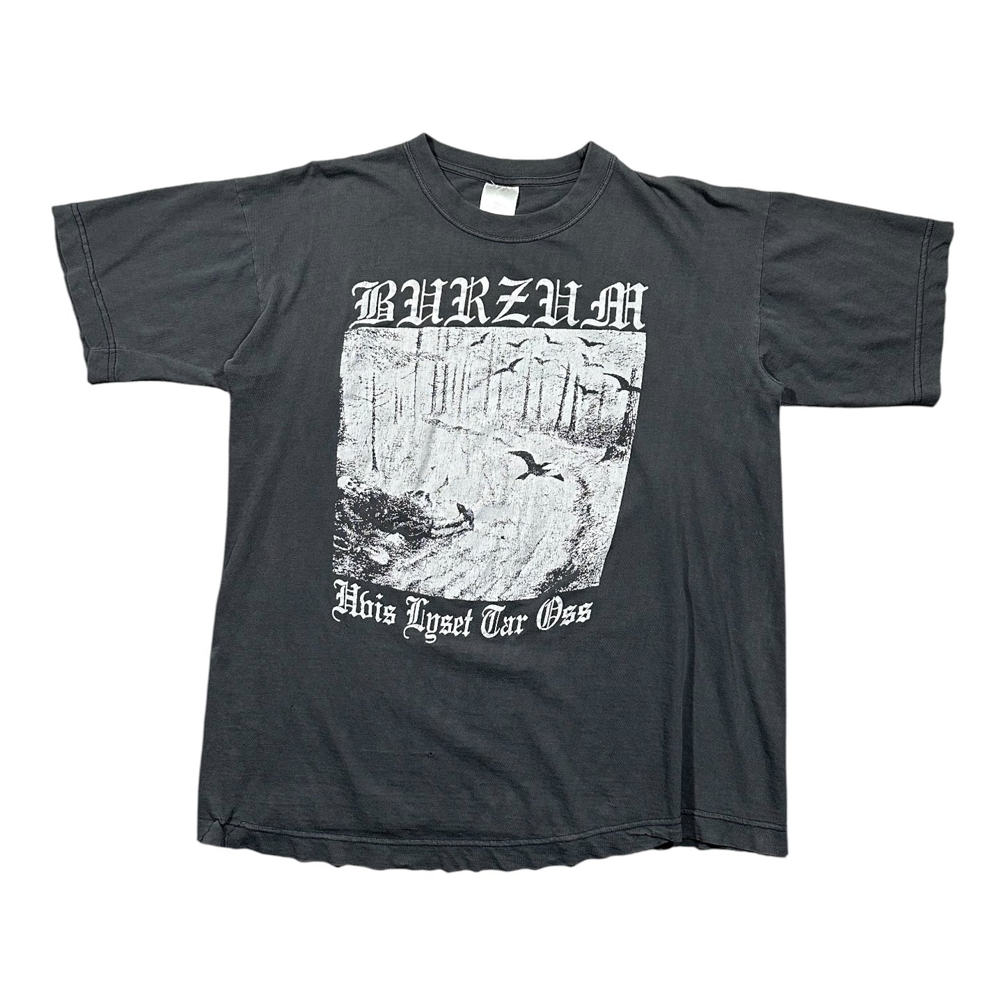 1990s Vintage Burzum "Hvit Lyset Tar Oss" Shirt