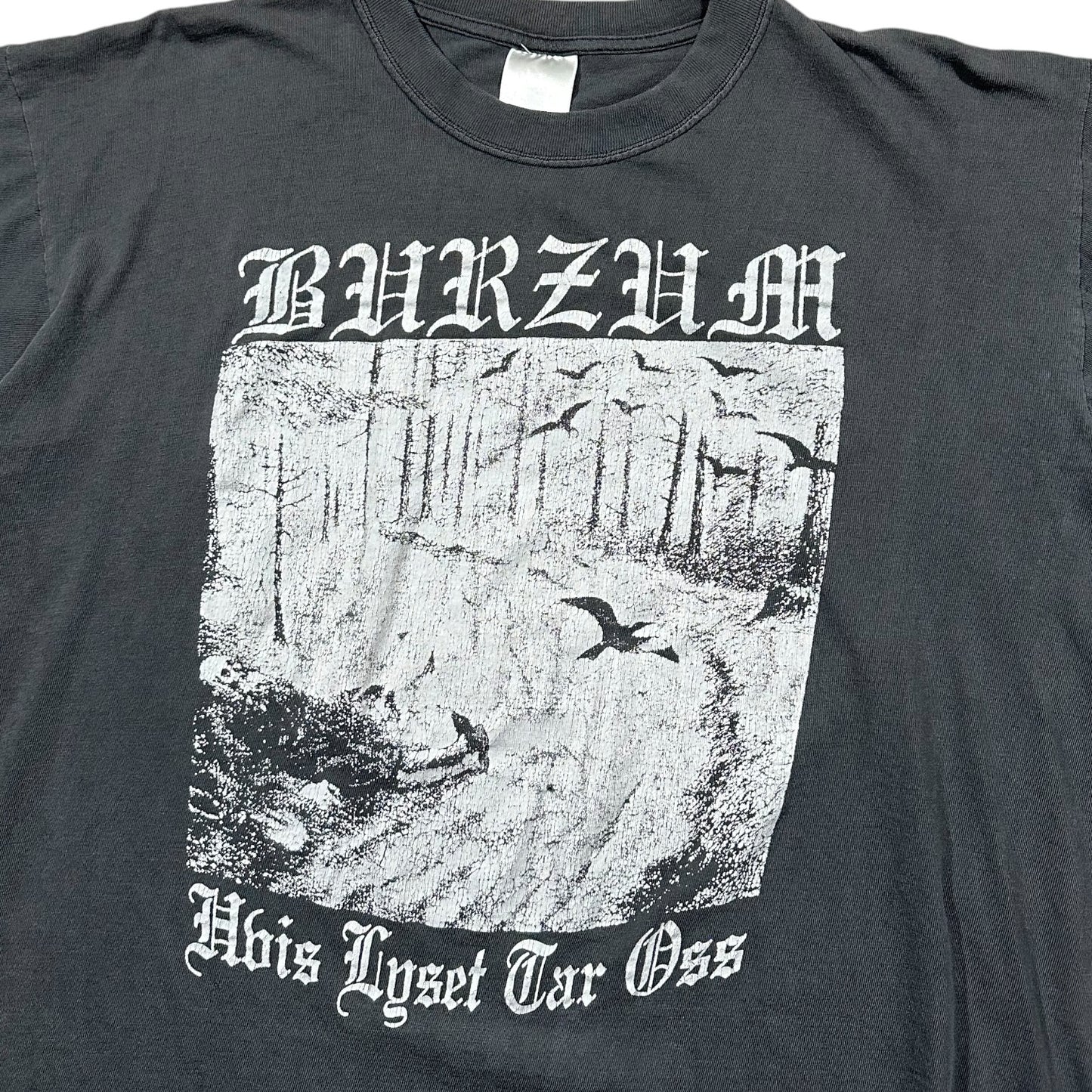 1990s Vintage Burzum "Hvit Lyset Tar Oss" Shirt