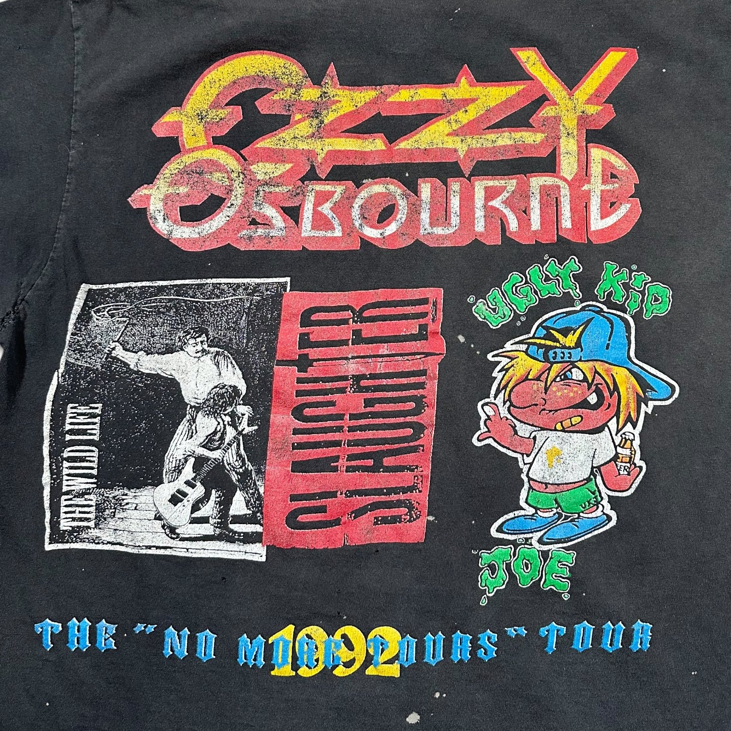 1992 Vintage Ozzy Osbourne The "No More Tour" Tour Shirt