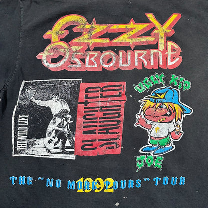 1992 Vintage Ozzy Osbourne The "No More Tour" Tour Shirt