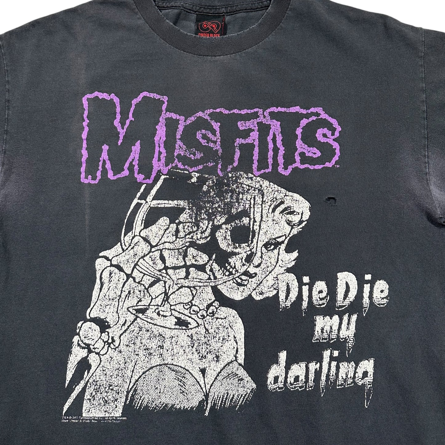 2001 Vintage Misfits "Die Die My Darling" Shirt