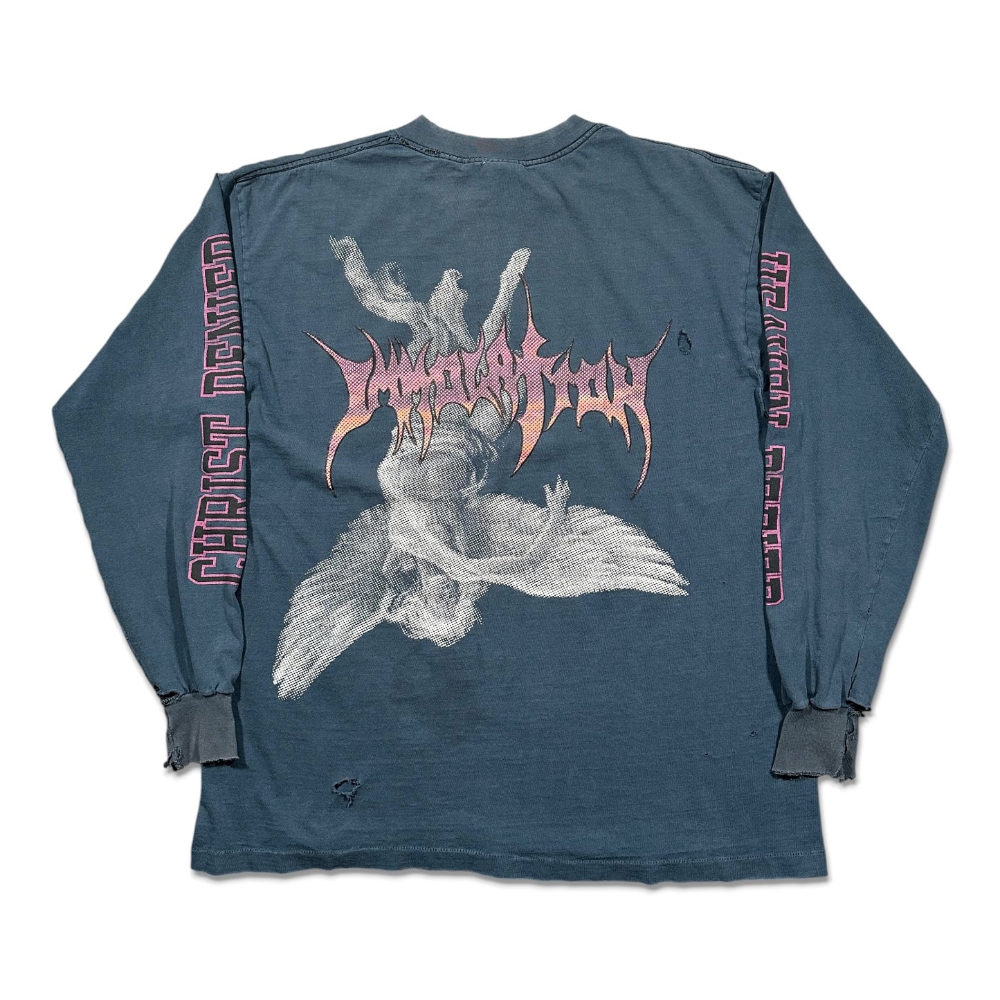 1990s Vintage Immolation "Dawn Of Possession" Longsleeve Shirt
