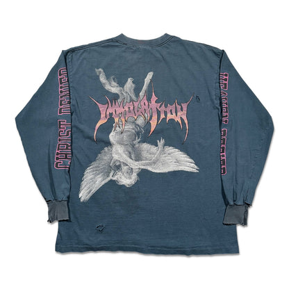 1990s Vintage Immolation "Dawn Of Possession" Longsleeve Shirt