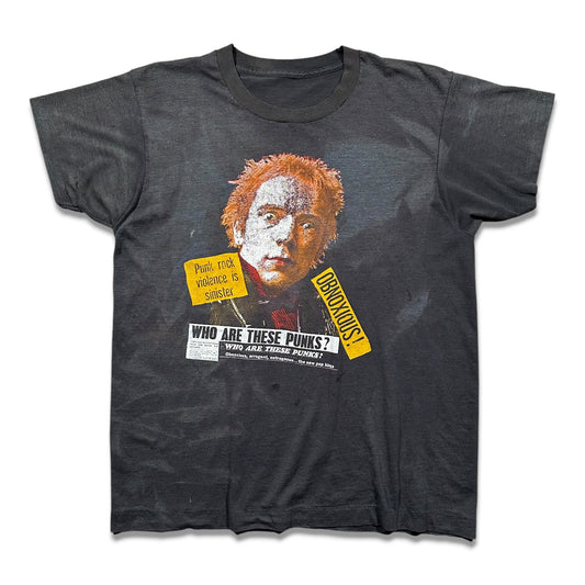 1980s Vintage Johnny Rotten Sex Pistols Shirt