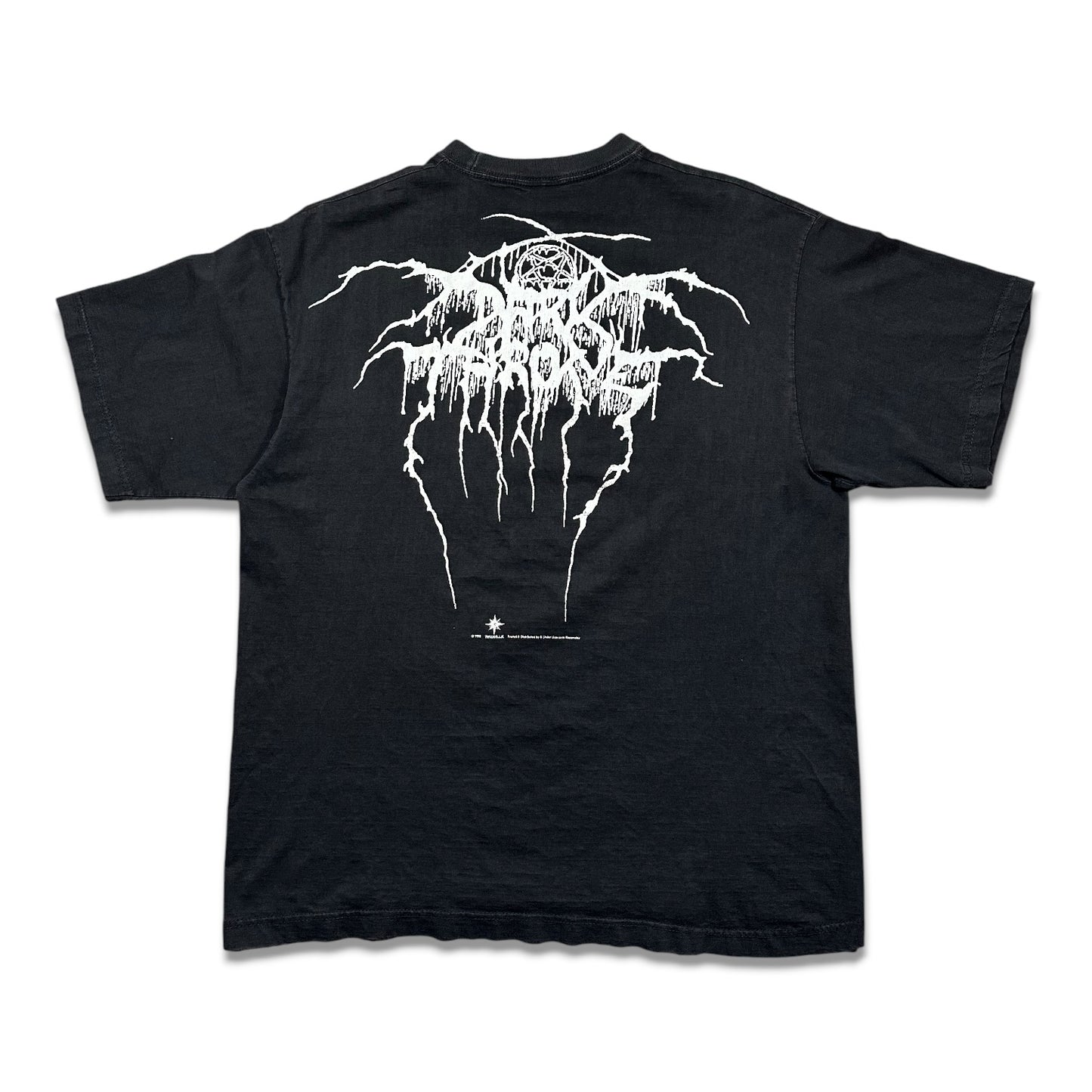 1990 Vintage Dark Throne "A Blaze In The Northern Sky" Shirt