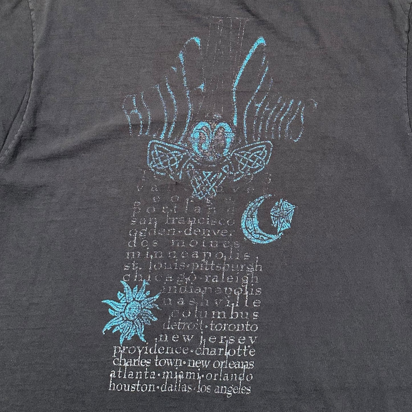 1993 Vintage Alice In Chains "Tour 1993 North American Leg" Shirt
