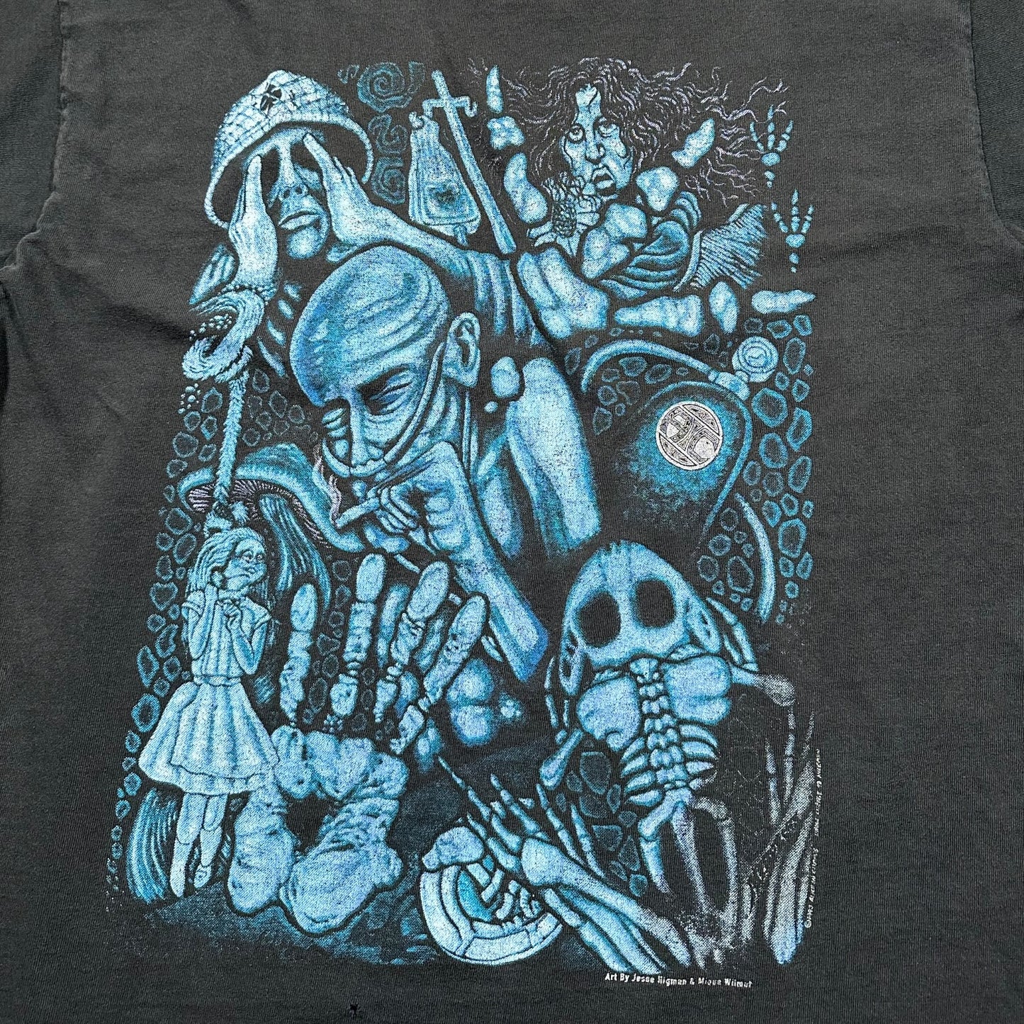 1993 Vintage Alice In Chains "Fall Tour 1993 European Leg" Shirt