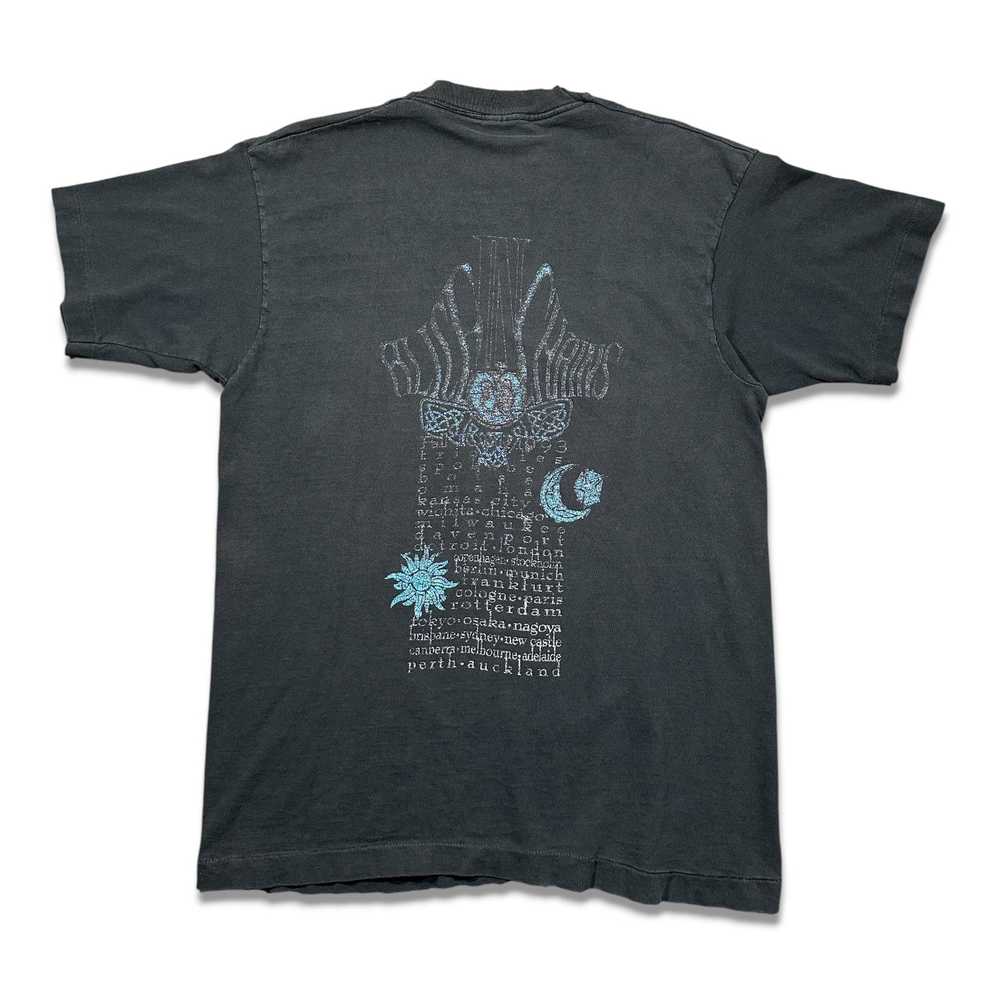 1993 Vintage Alice In Chains "Fall Tour 1993 European Leg" Shirt