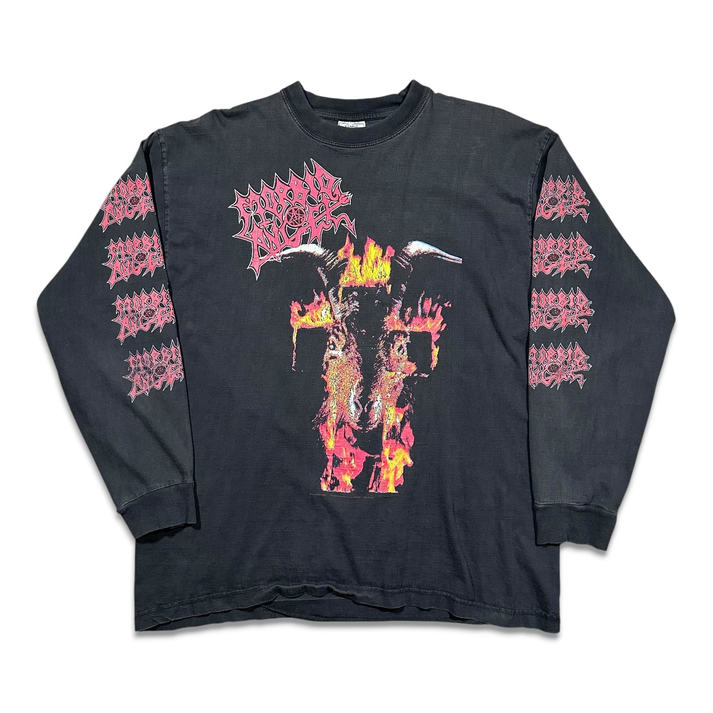 1990s Vintage Morbid Angel Longsleeves Shirt