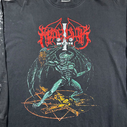 1990s Vintage Marduk "Slay The Nazarene" Longsleeves Shirt