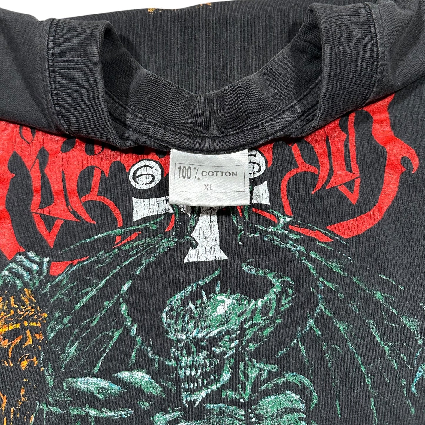 1990s Vintage Marduk "Slay The Nazarene" Longsleeves Shirt