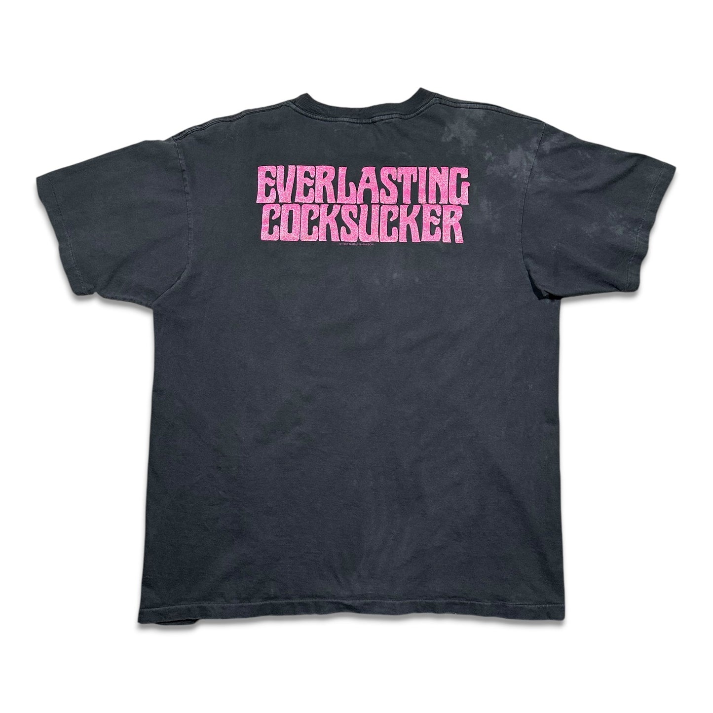 1995 Vintage Marilyn Manson "Everlasting Cocksucker" Shirt