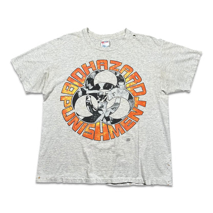 1990 Vintage Biohazard "Punishment" Shirt