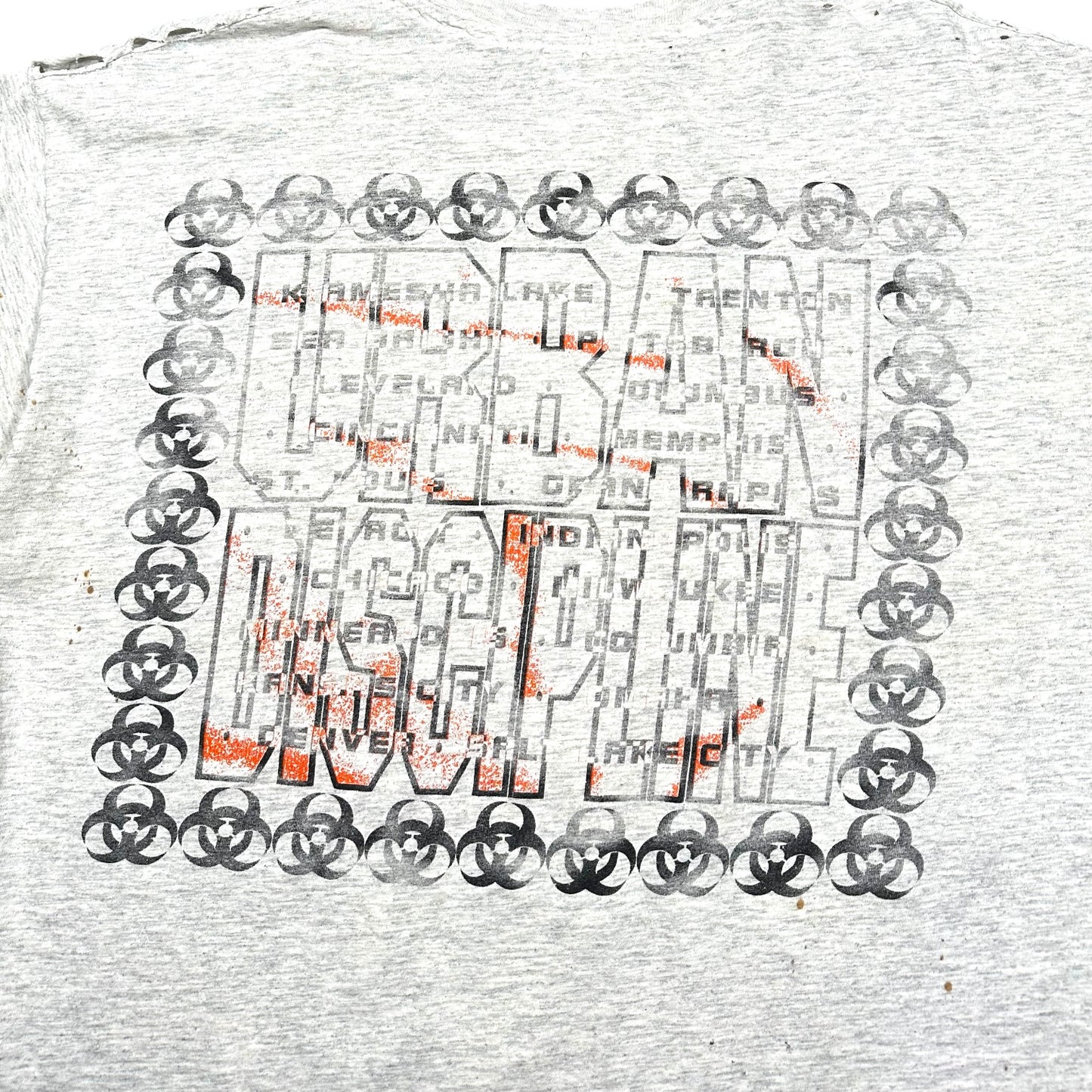 1990 Vintage Biohazard "Punishment" Shirt