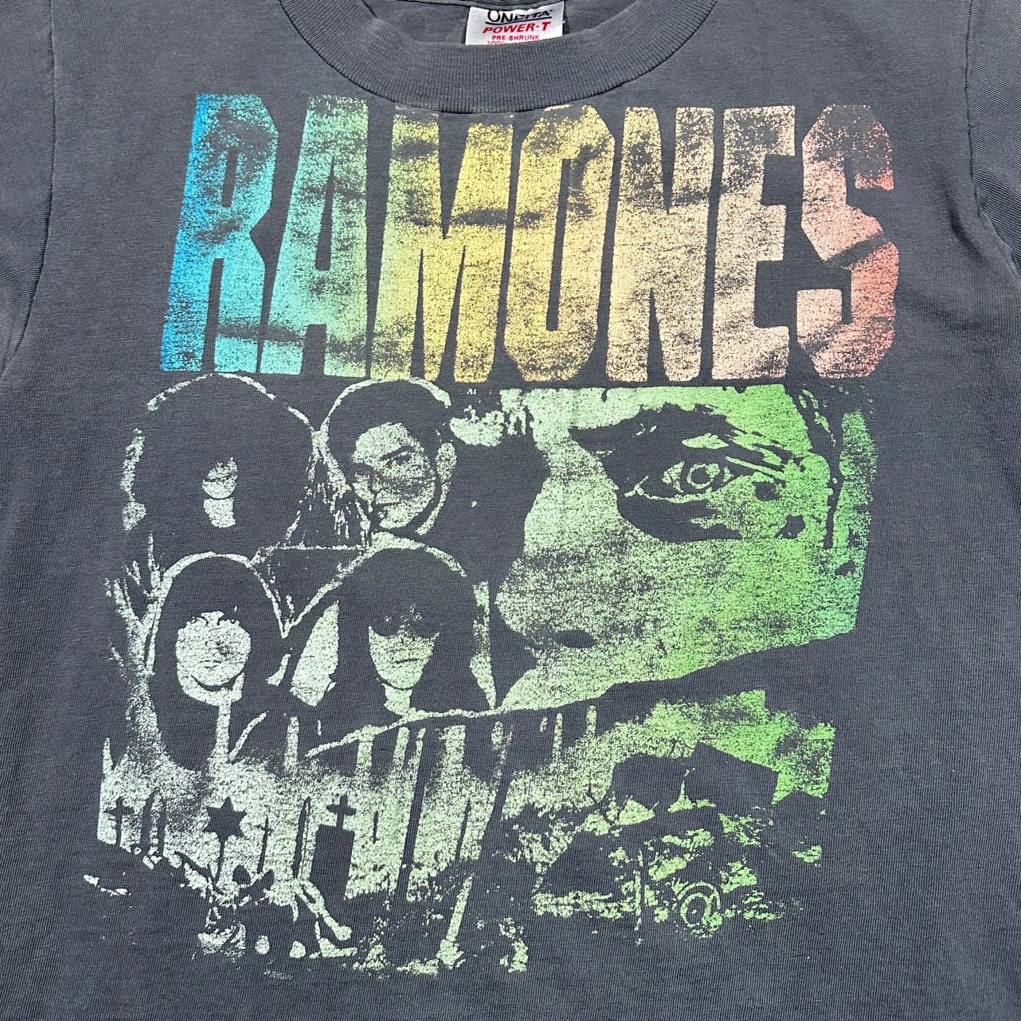 1989 Vintage Ramones "Brain Drain" Shirt