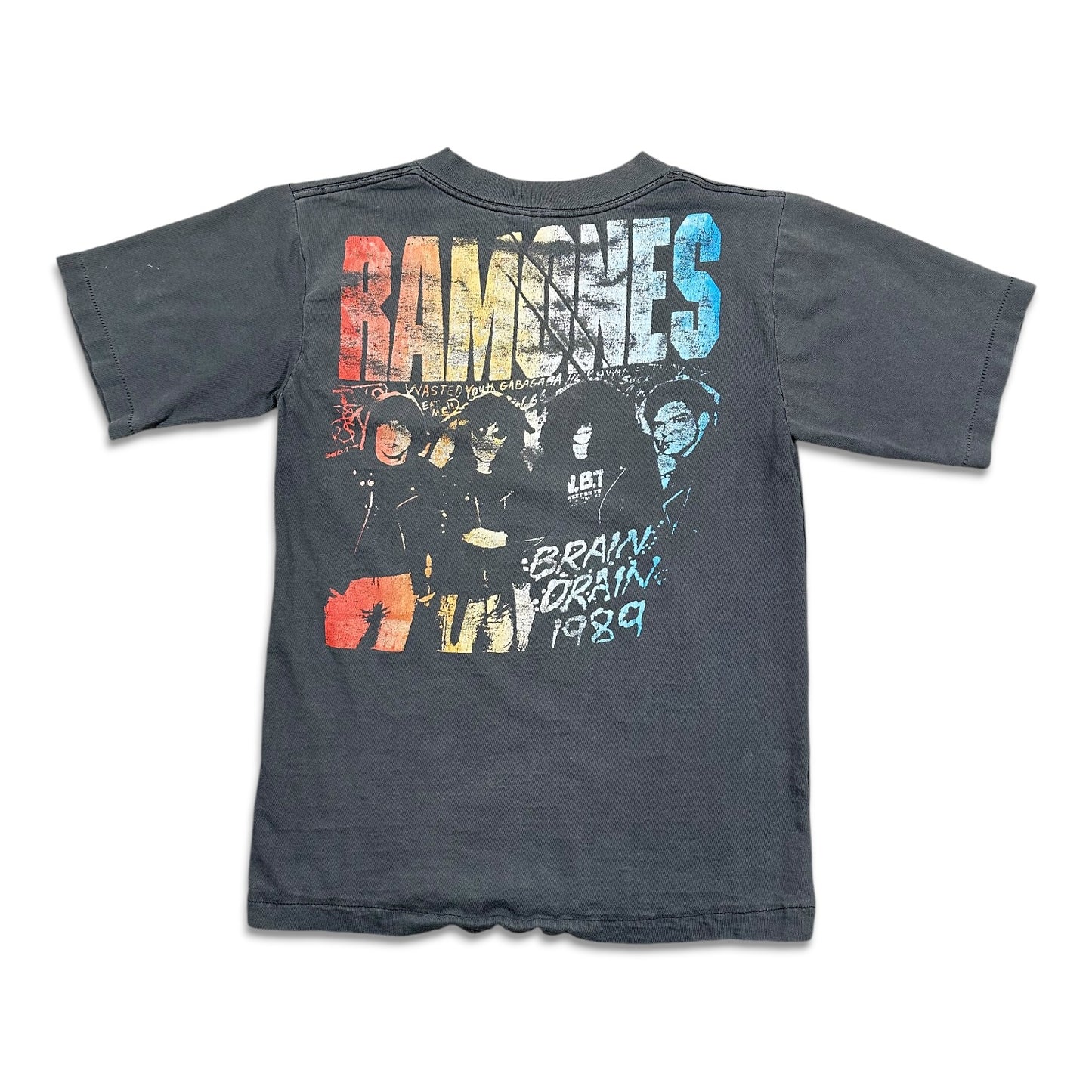 1989 Vintage Ramones "Brain Drain" Shirt