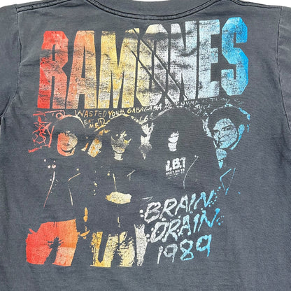 1989 Vintage Ramones "Brain Drain" Shirt