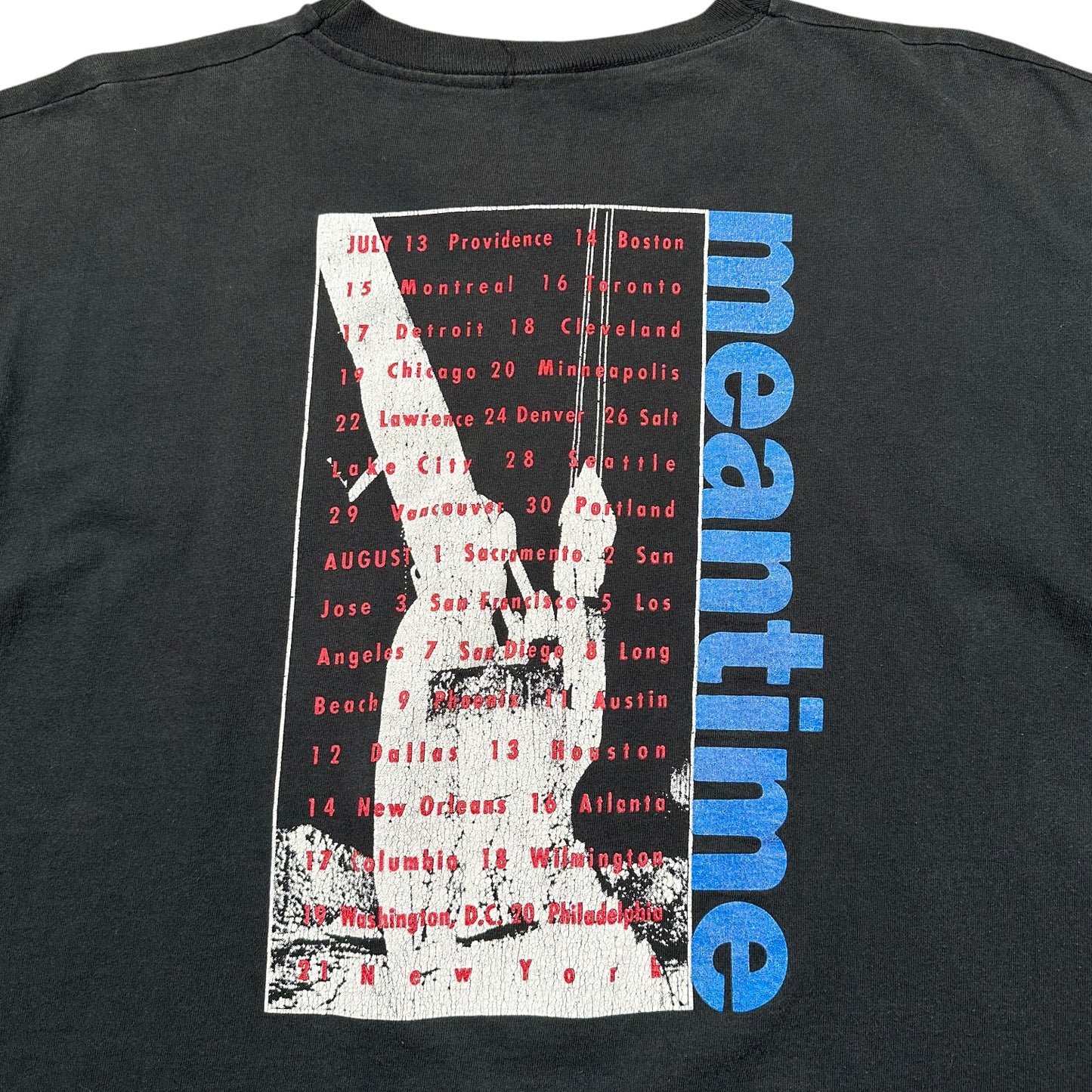 1990s Vintage Helmet "Meantime" Shirt