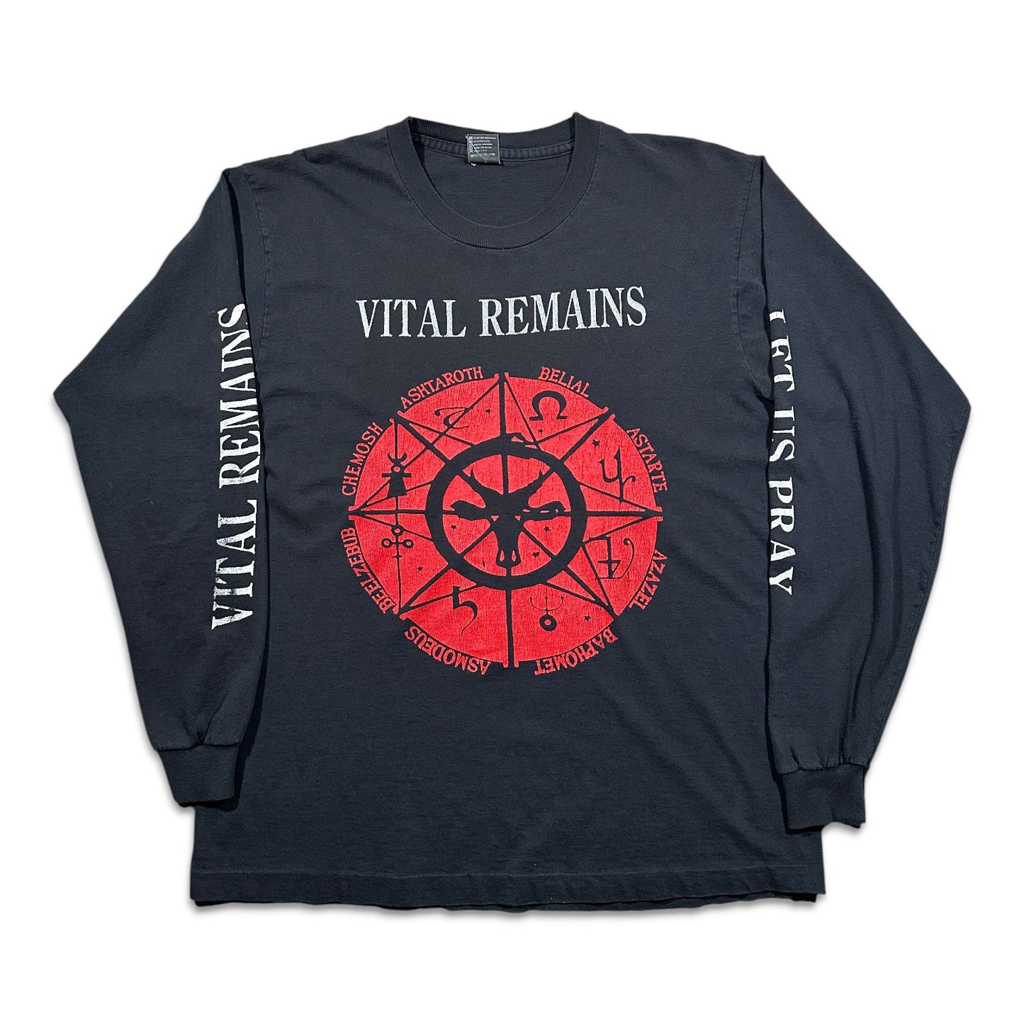 1993 Vintage Vital Remains "Let Them Pray" Shirt