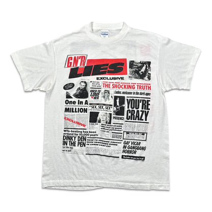 1989 Vintage Guns N' Roses "Lies Exclusive" Shirt
