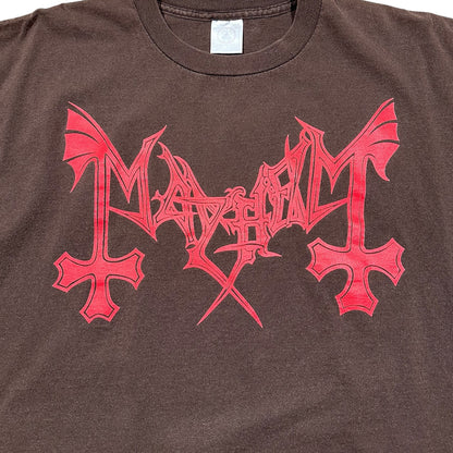 1990s Vintage Mayhem "True Norwegian Black Metal" Shirt