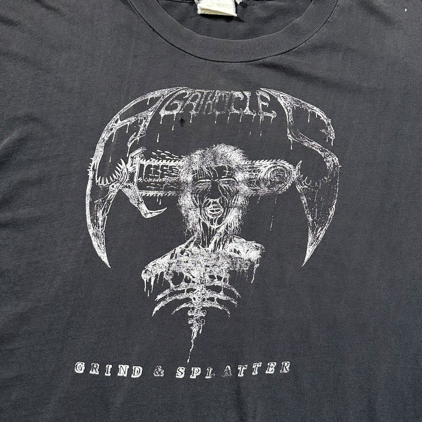 1980s Vintage Agathocles "Grind & Splatter" Shirt