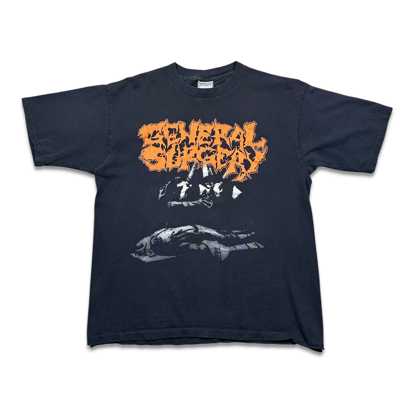 1990s Vintage General Surgery "Necrology" Shirt