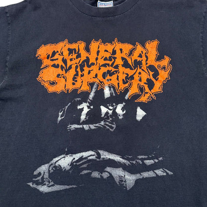 1990s Vintage General Surgery "Necrology" Shirt