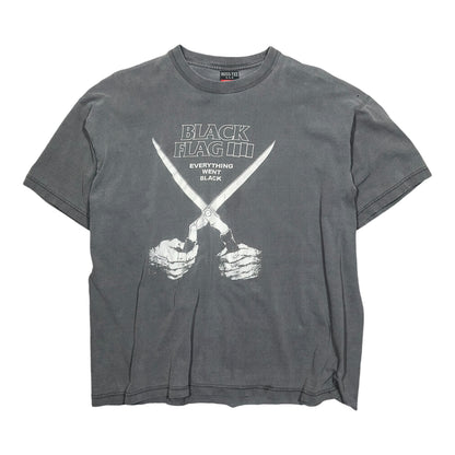 2000s Vintgae Black Flag "Everything Went Black" Shirt